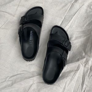 Black Birkenstock Eva Arizona sandals size 38